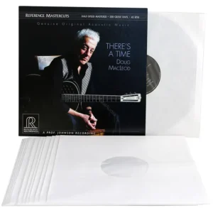 Simply Analog Antistatic Inner Sleeves LP 12” (25 sztuk) - Antystatyczne Koperty do Płyt Winylowych (Białe)